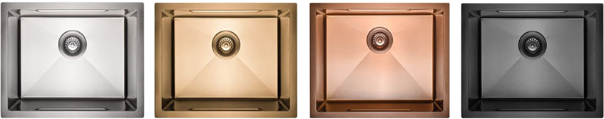 Sudopere od inoxa mogu biti nadgradne ili podgradne