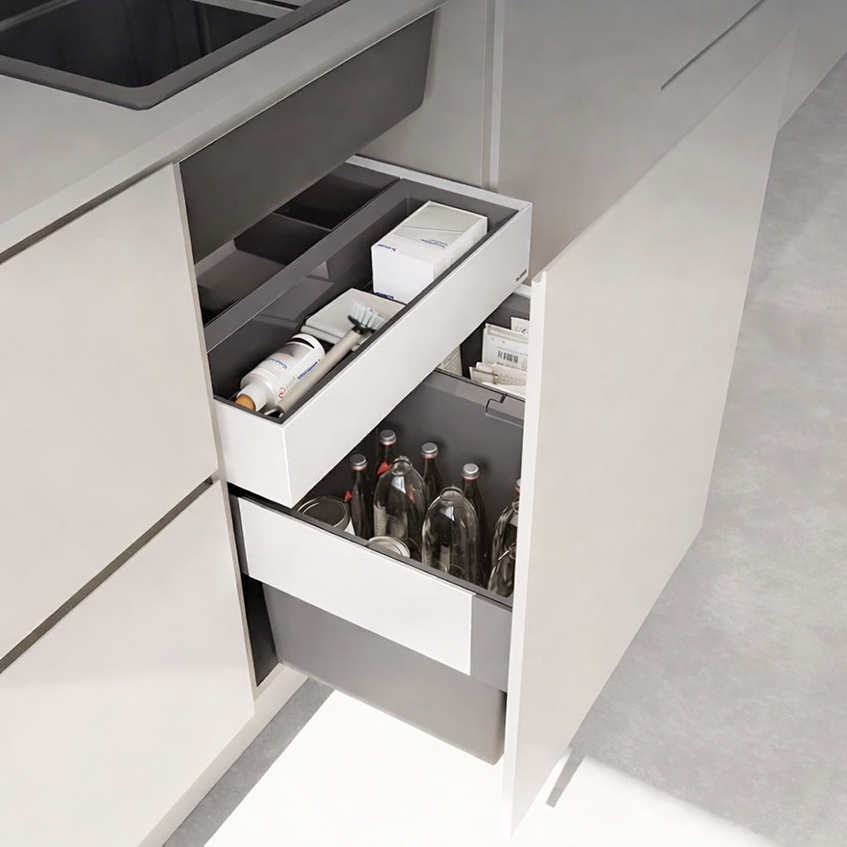 Kanta za đubre ispod sudopere kao fioka