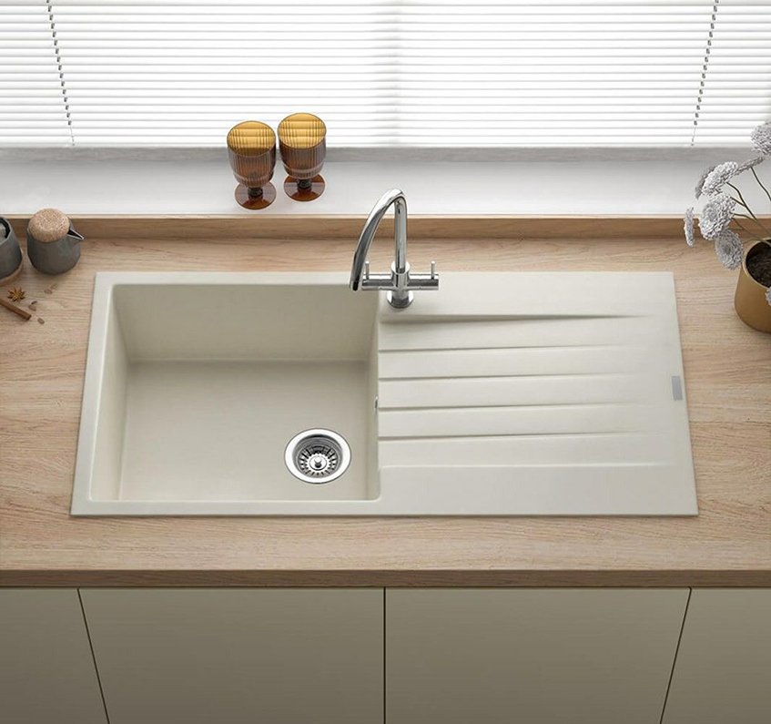 Izbor sudopere prema materijalu, najčešći izboj granit