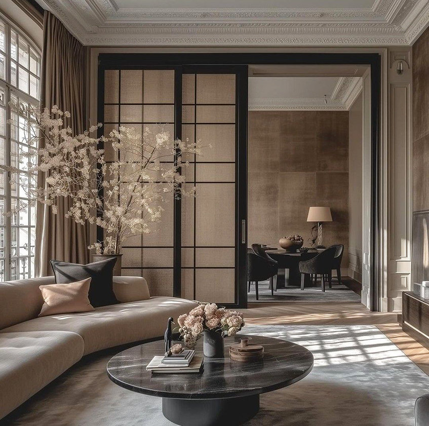 Vrat od stakla kao pregrade u enterijeru