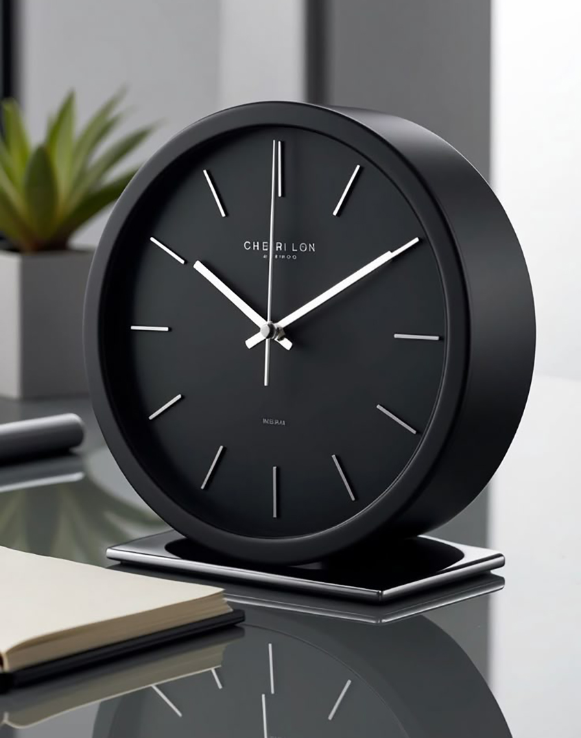 Satovi u enterijeru radne sobe osim funkcije imaju značajnu ulogu u estetici prostora