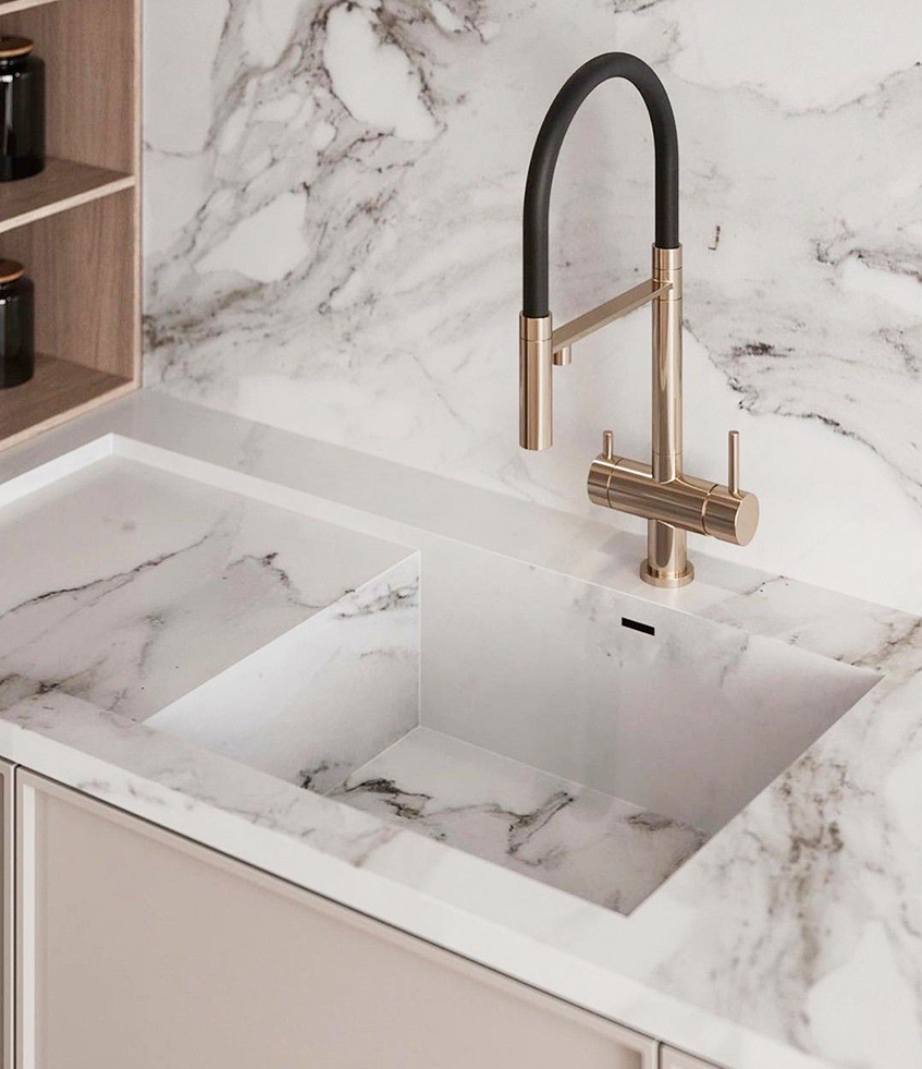 Izbor sudopere prema tipu kvarca