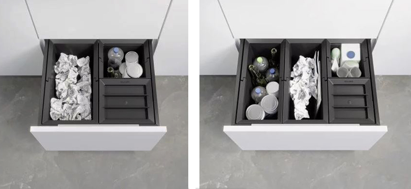 Otpadni sistemi predviđeni za sortiranje